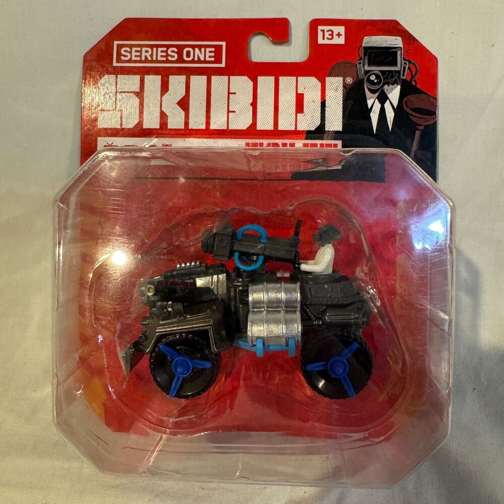 Skibidi Toilet Parasite Disabler Laser Tank 1:64 Diecast Series 1 Bonkers New
